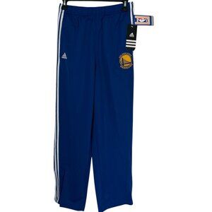 Adidas Golden State Warriors NBA Track Pant Youth Large 14/16 Blue